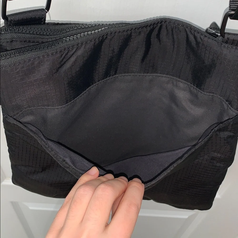 Pajar Black Nylon Crossbody